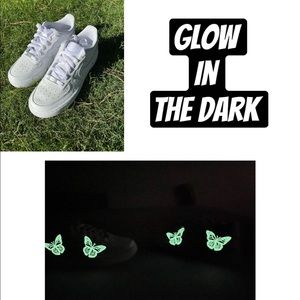 Custom Air Force 1 Butterfly Glow